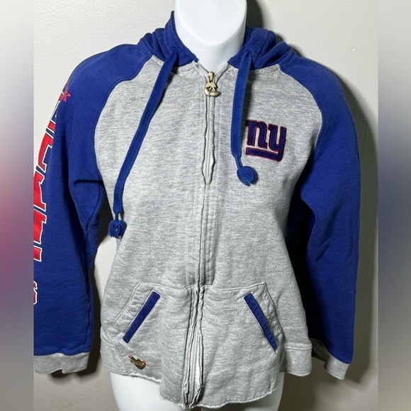 NFL New York giants Reebok jacket woman's size medium - Picture 1 of 9